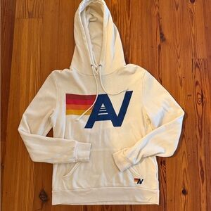 Aviator Nation cream hoodie 160